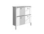 Hanah Home Armario para Zapatos Madera y Blanco